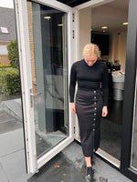 Load image into Gallery viewer, Midnight Elegance Maxi Skirt
