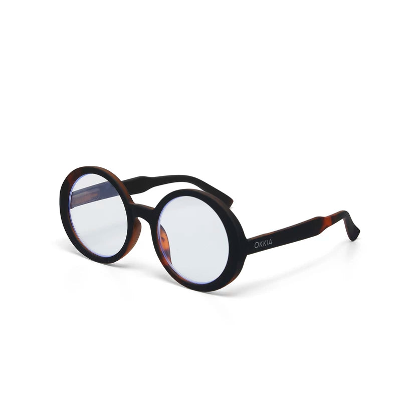 Laura reading glasses havana black