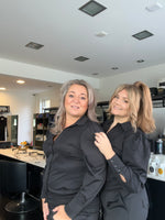 Afbeelding in Gallery-weergave laden, Midnight Elegance Blouse
