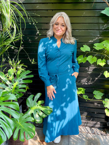 Bloom skirt petrol