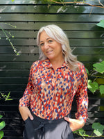 Load image into Gallery viewer, Blouse Blue Ember
