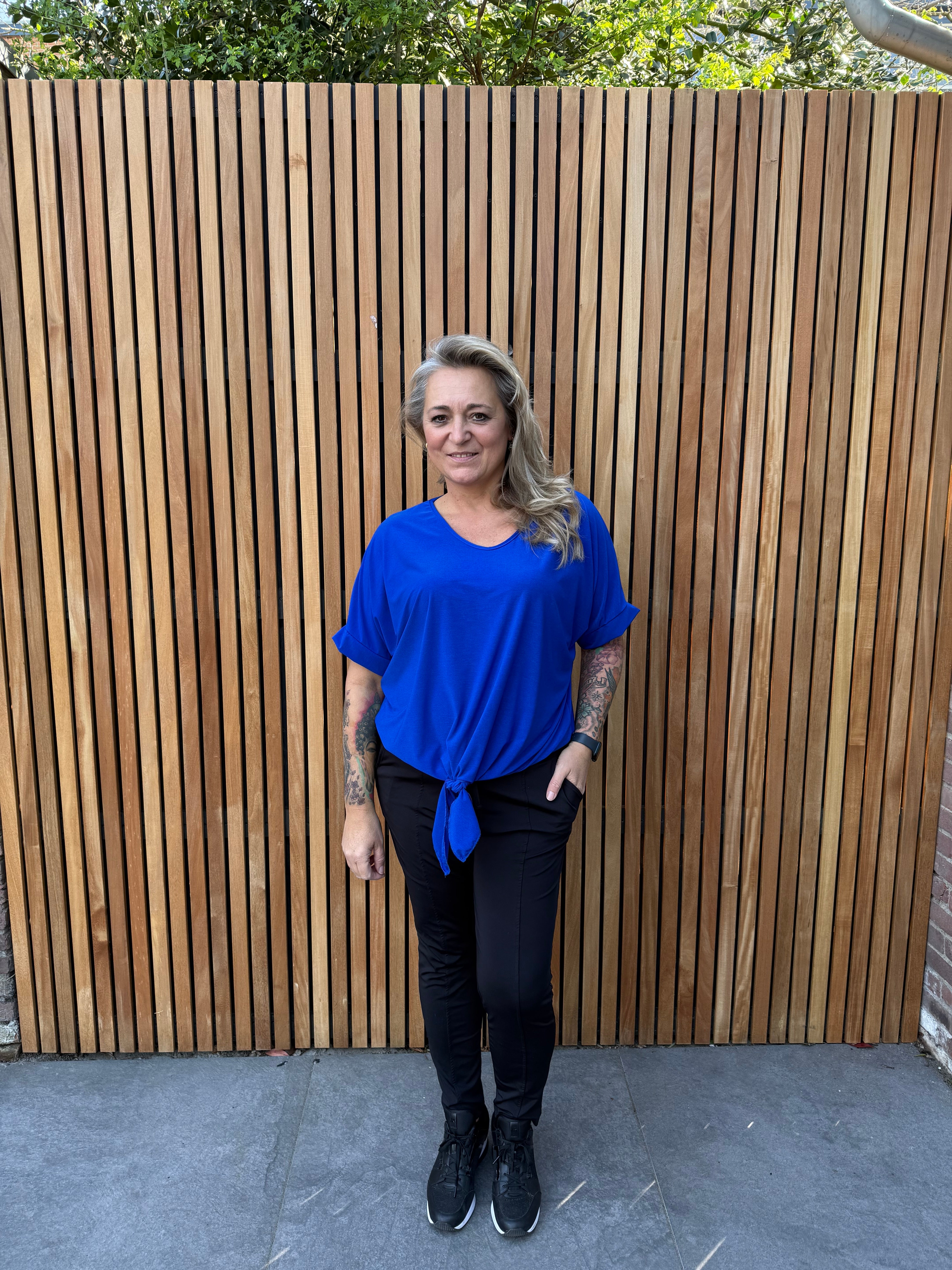 Tie Top Blue