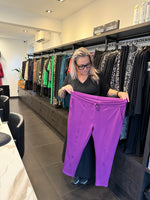 Afbeelding in Gallery-weergave laden, Broek basis violet Plus-Size
