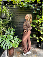 Afbeelding in Gallery-weergave laden, Office Straight-Leg bruin

