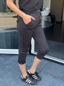 Capri broek zwart