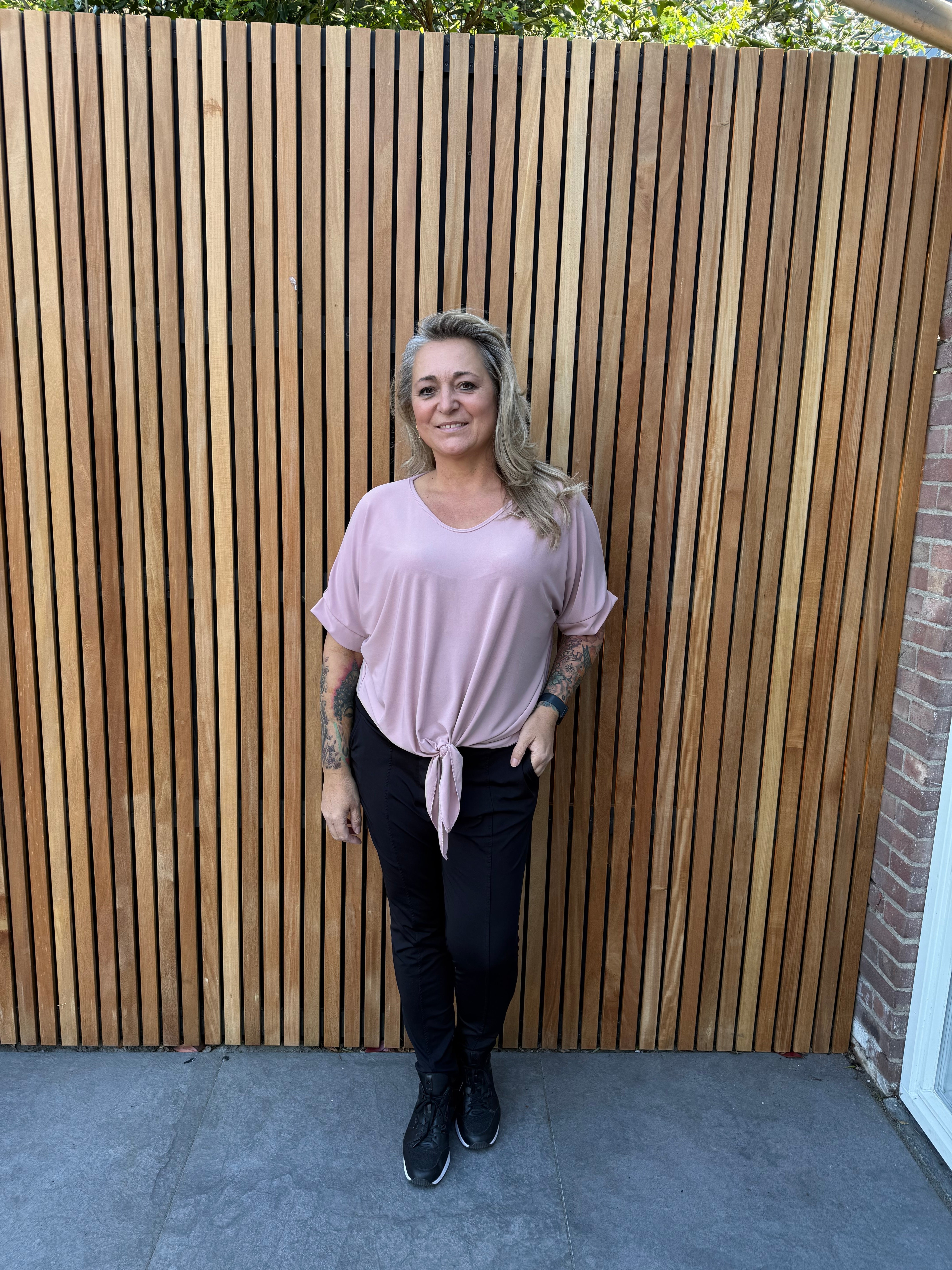Tie Top Blush