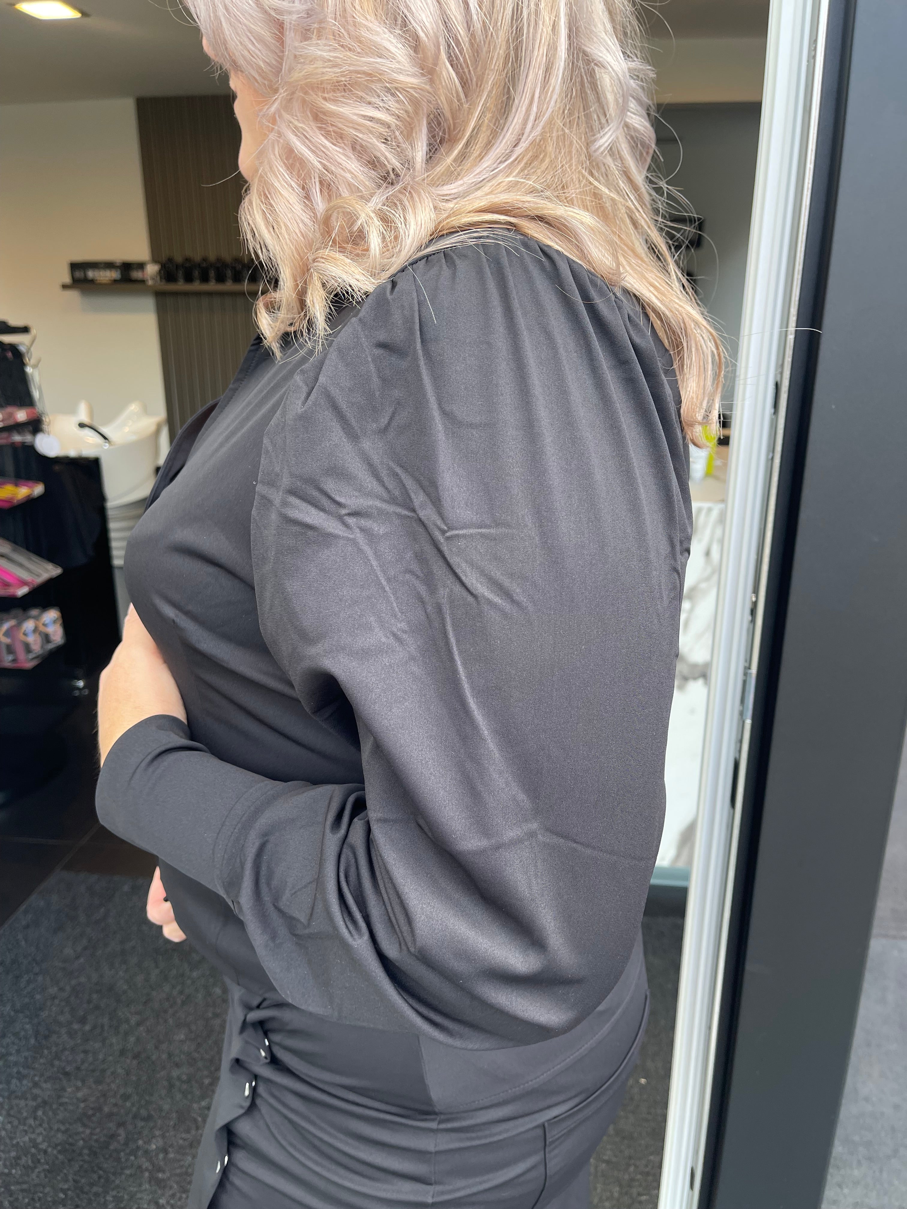 Midnight Elegance Blouse