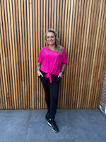 Afbeelding in Gallery-weergave laden, Tie Top Barbie Pink
