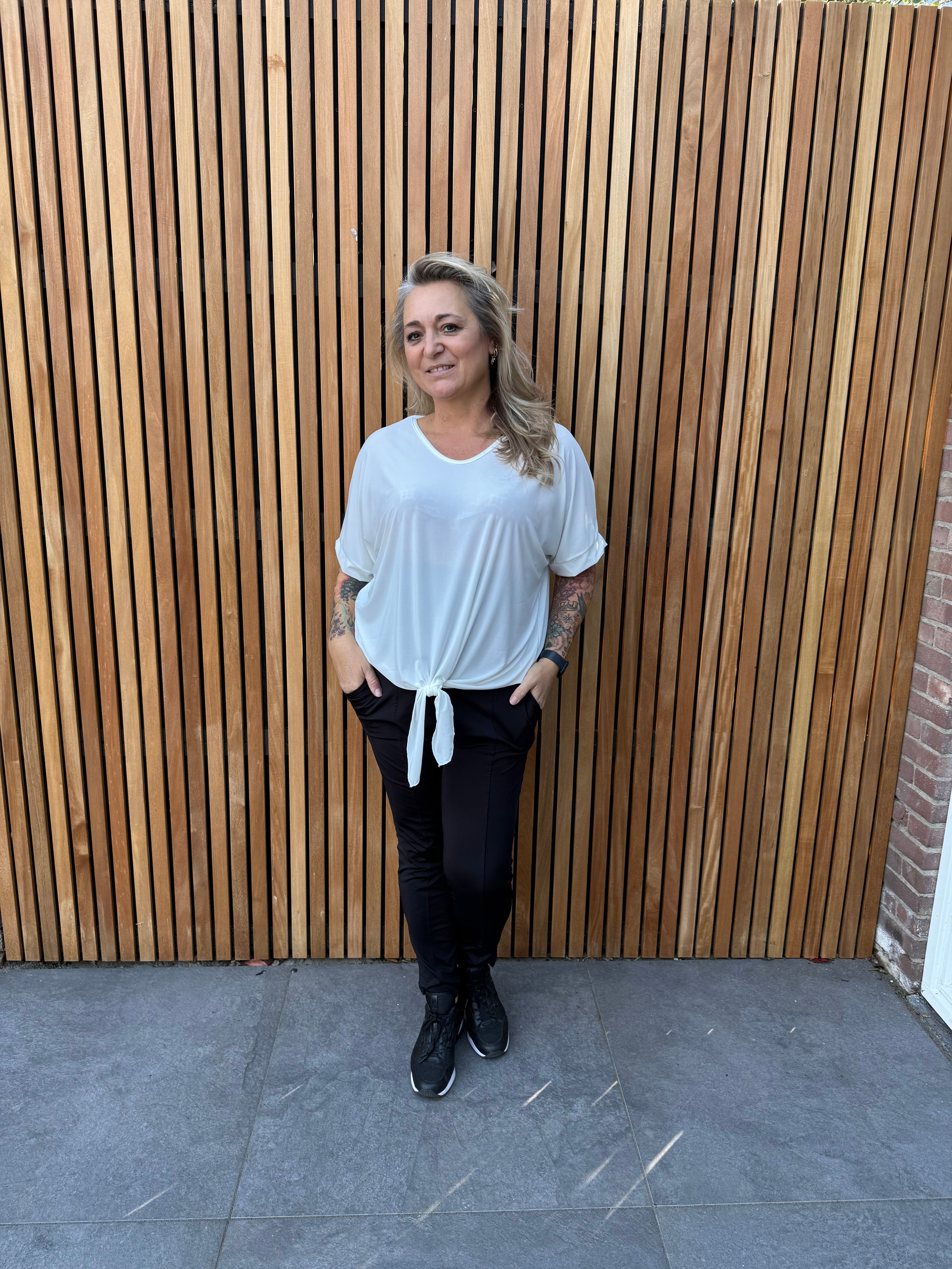 Tie Top White