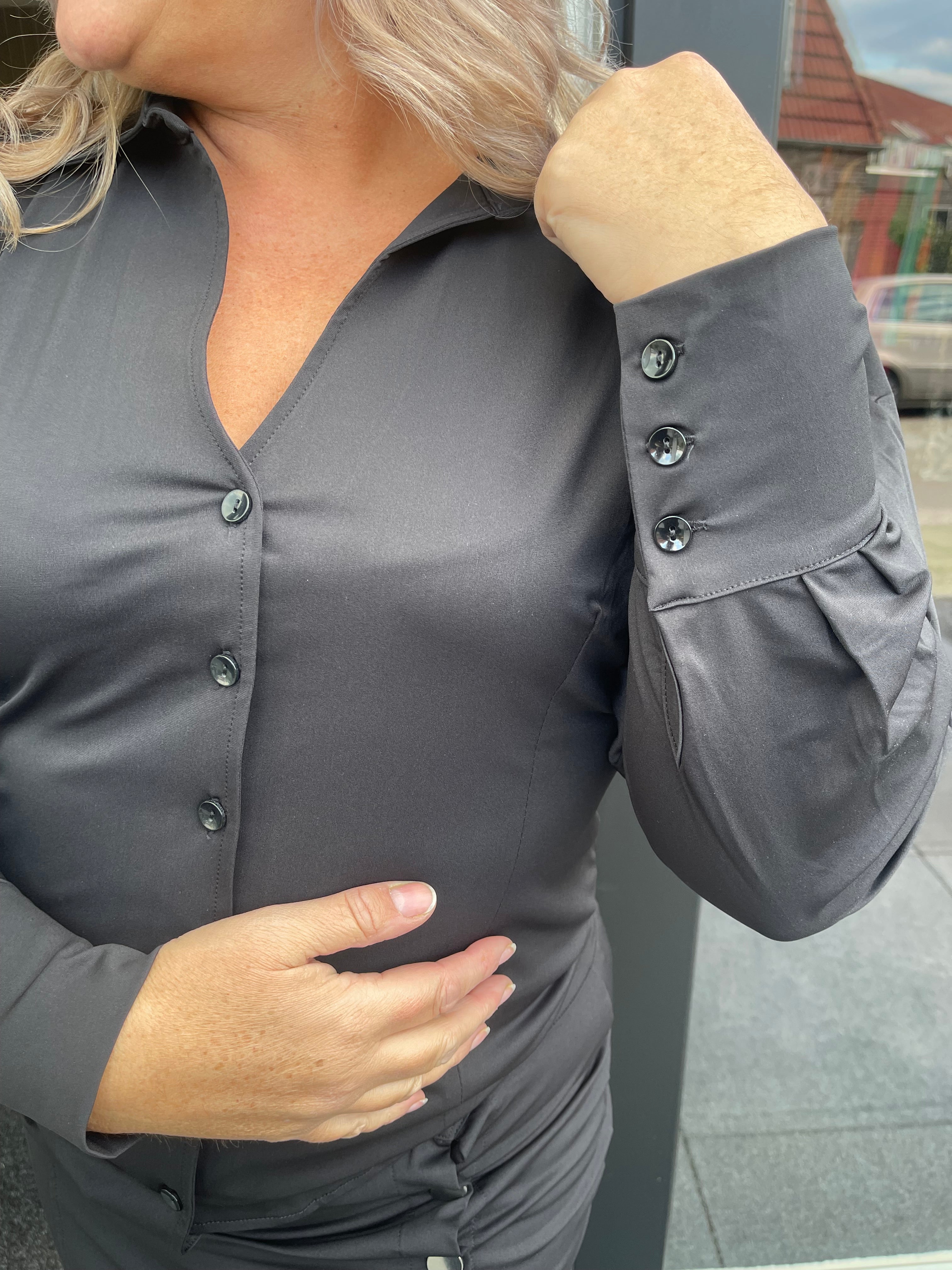 Midnight Elegance Blouse