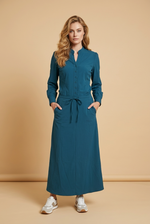 Load image into Gallery viewer, Petrol Elegance Blouse
