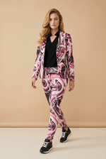 Load image into Gallery viewer, Blazer pink swirl
