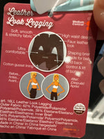 Load image into Gallery viewer, MAGIC Bodyfashion - Leather Look Leggings - Black
