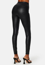 Load image into Gallery viewer, MAGIC Bodyfashion - Leather Look Leggings - Black
