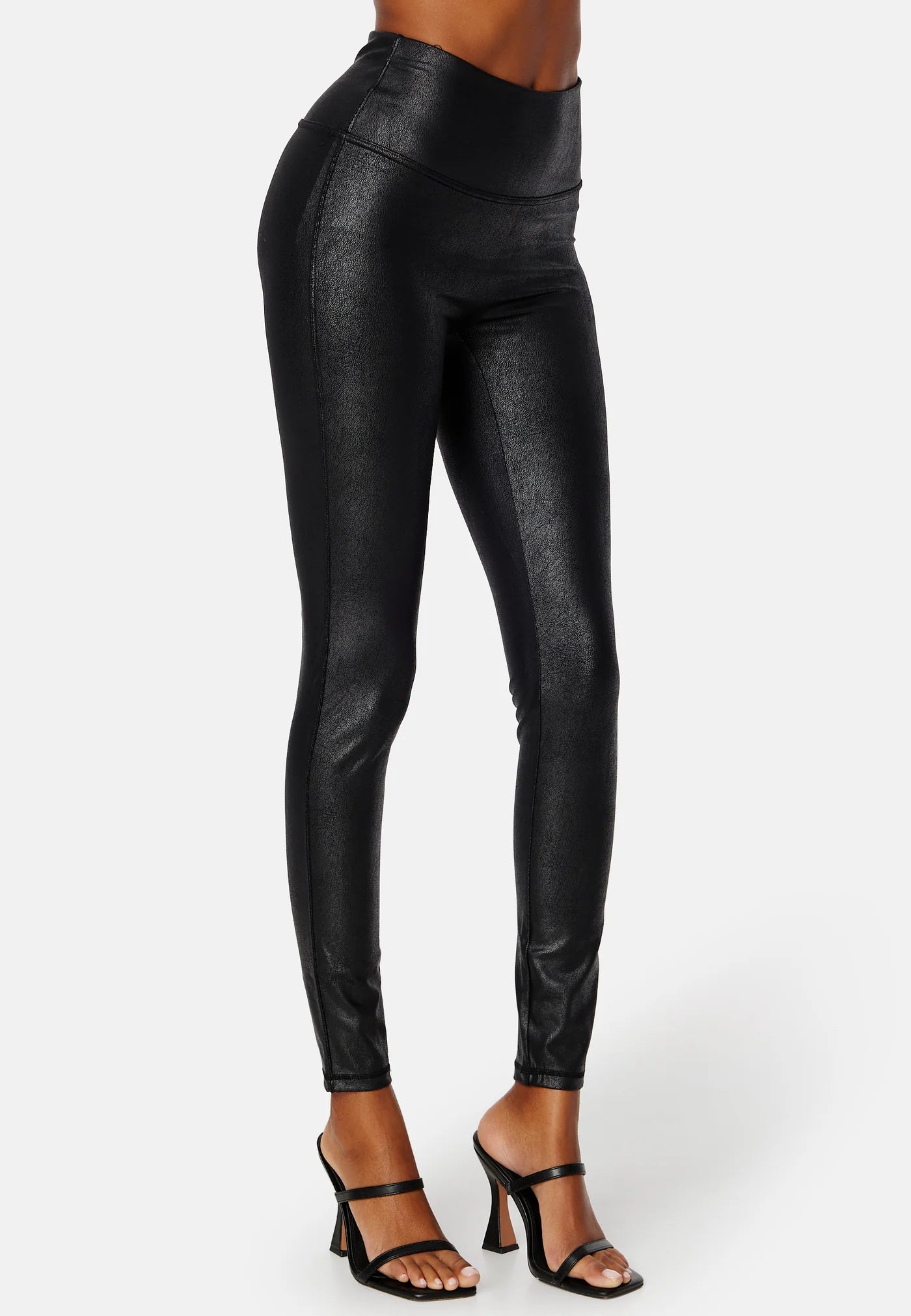 MAGIC Bodyfashion - Leather Look Leggings - Black