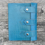 Load image into Gallery viewer, T-Book croco turquoise
